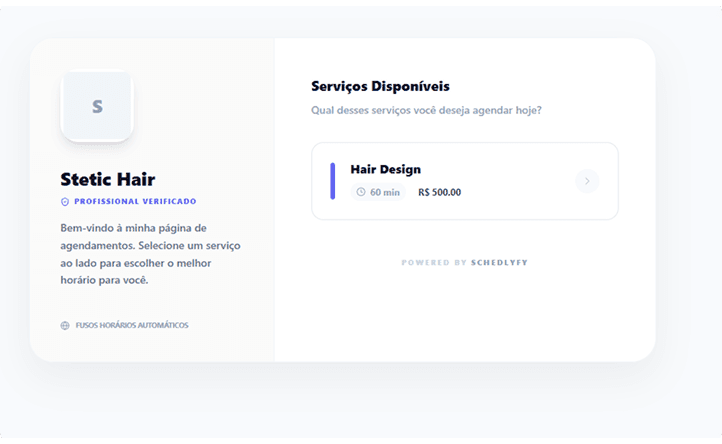 Scheduling Professional Mockup